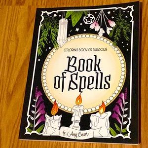 “Book of Spells” Coloring Book of Shadows